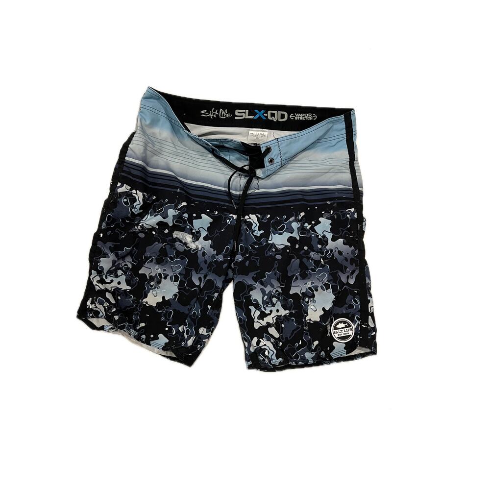 Salt Life SLX-QD Board Swim Shorts Mens 32